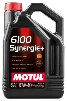 Масло моторное 6100 SYNERGIE SAE 10W40 (5L) Motul 108647 (фото 1)