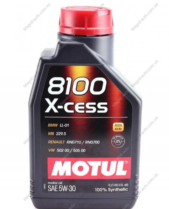 Масло моторное 8100 X-Cess 5W-30 (1 л) Motul 368101 (фото 1)