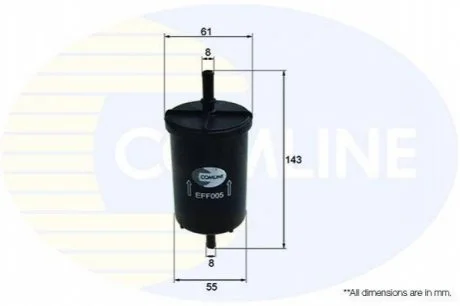 - Фільтр палива (аналогWF8034/KL416/1) Comline EFF005
