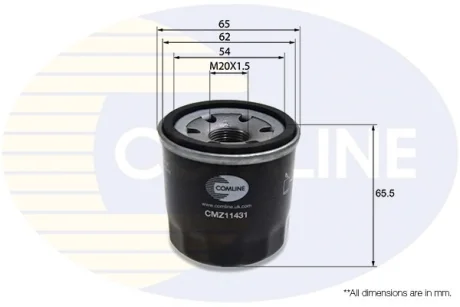 - Фільтр оливи (аналогWL7200/OC195) Comline CMZ11431