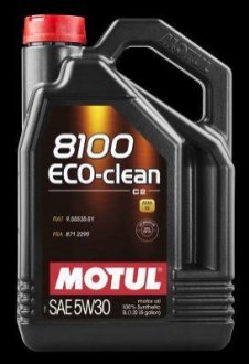 Масло моторное 8100 ECO-CLEAN SAE 5W30 5L Motul 101545