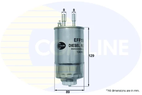 - Фільтр палива (аналогWF8408/KL567) Comline EFF156
