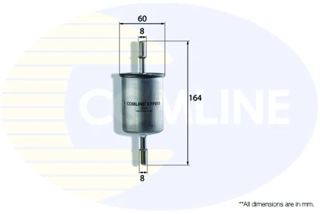 - Фільтр палива (аналогWF8101/KL83) Comline EFF010