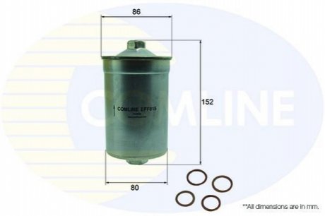 - Фільтр палива (аналогWF8027/KL30) Comline EFF015