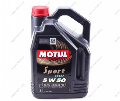 Масло моторное Sport 5W-50 (5 л) Motul 824306 (фото 1)