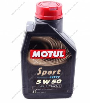 Масло моторное Sport 5W-50 (1 л) Motul 824301 (фото 1)