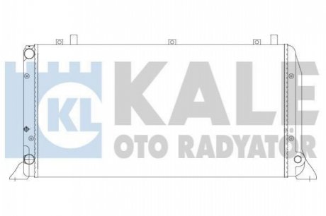 KALE VW Радиатор охлаждения Audi 80 1.6/2.0 86-95 Kale oto radyator 367400