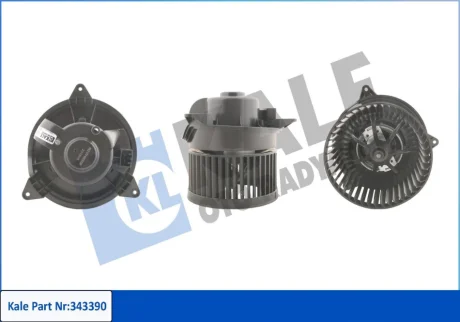Вентилятор обігрівача салону Ford Focus (99-), Mondeo (01-), Transit Connect (02-) KALE OTO RADYATOR Kale oto radyator 343390