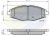 - Гальмівні колодки до дисків Comline CBP0486 (фото 1)