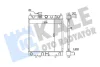 KALE NISSAN Радиатор охлаждения Micra II 92- Kale oto radyator 347990 (фото 1)