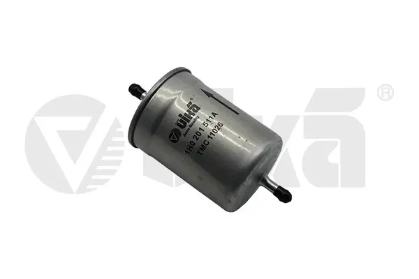 Фільтр паливний (бензин) VW Golf (87-02), Jetta (87-92), Passat (88-05), Polo (82-94), T4 (91-04) / Audi A4 (95-01), A6 (98-05) VIKA Vika 12010072901 (фото 1)