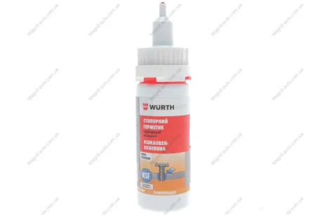 Герметик стопорний сер.міцності DOS-S.25g Wurth 0893243025