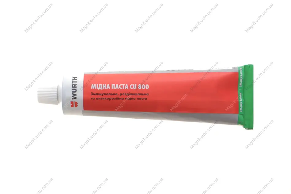 Мідна паста CU 800, 100 г {арт. } Wurth 08938001 (фото 1)