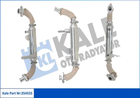 KALE FIAT Радиатор EGR Doblo 1.9JTD 01- Kale oto radyator 354555