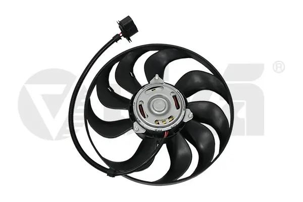 Вентилятор радіатора Skoda Fabia (00-04,05-08)/VW Polo (02-10)/Seat Ibiza (02-05,06-10) VIKA Vika 99590018301 (фото 1)