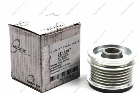 Шкив генератора Trucktec automotive 02.17.027