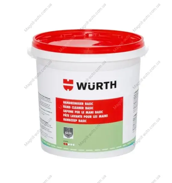 Очисник для рук Basic 10000ML SKIN Wurth 0893900015 (фото 1)