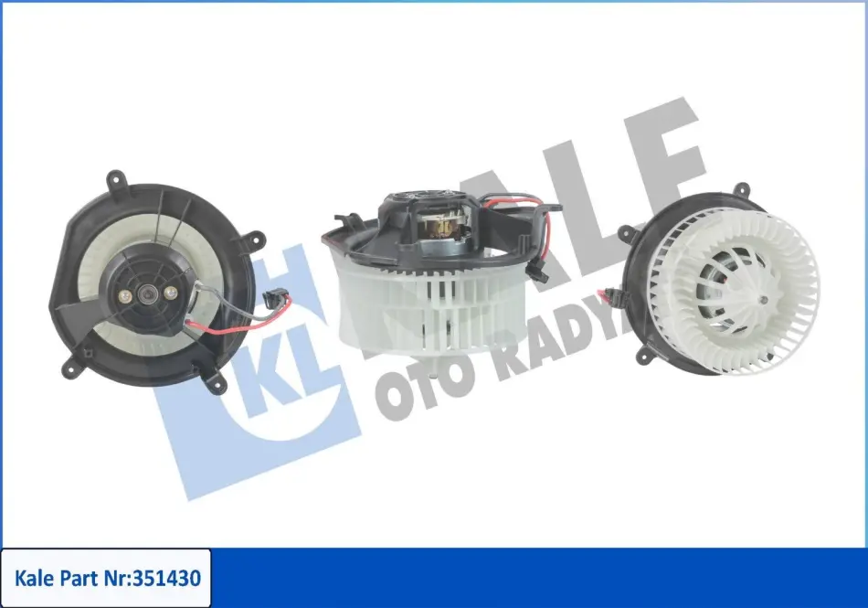 Вентилятор обігрівача салону MB E-Class W211 (02-) KALE OTO RADYATOR Kale oto radyator 351430 (фото 1)