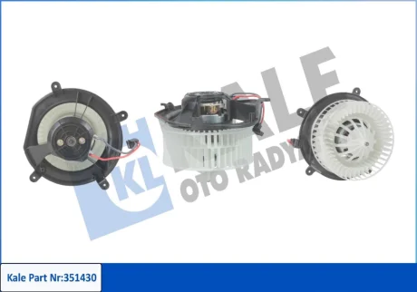 Вентилятор обігрівача салону MB E-Class W211 (02-) KALE OTO RADYATOR Kale oto radyator 351430