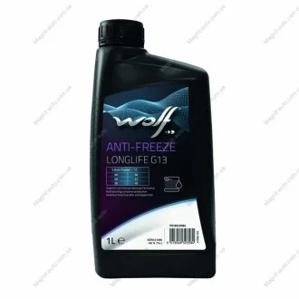 Фото 1 - anti-freeze longlife g13 1lx12 Wolf 8323584 ANTI-FREEZE LONGLIFE G13 1Lx12 Wolf 8323584 (фото 1)