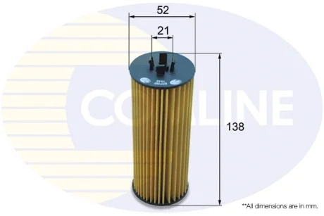 - Фільтр оливи Comline EOF287