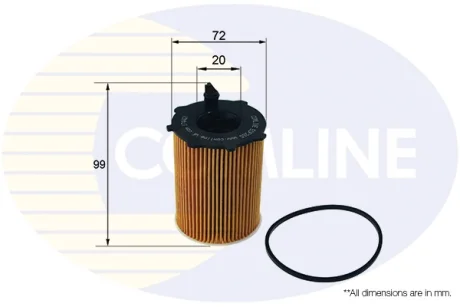 - Фільтр оливи Comline EOF265