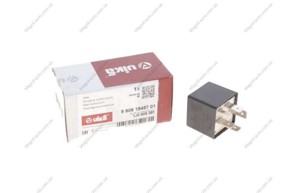 Реле (429) Skoda Octavia (01-11), Fabia (00-15) / VW Passat (01-05), Polo (02-12) / Audi A4 (01-08), A6 (98-05) VIKA Vika 99061545701 (фото 1)