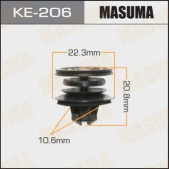 Клипса Masuma KE-206 (фото 1)