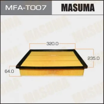 Фильтр воздушный (MFA-T007) MASUMA Masuma MFAT007 (фото 1)