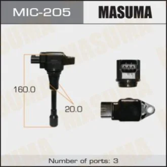Котушка запалювання (MIC-205) MASUMA Masuma MIC205