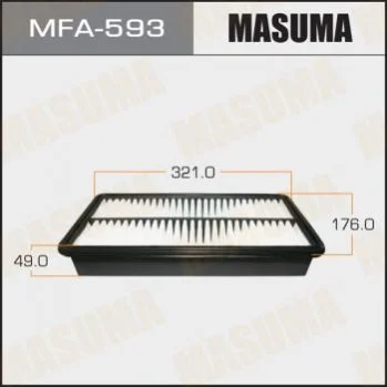 Фильтр воздушный (MFA-593) MASUMA Masuma MFA593 (фото 1)