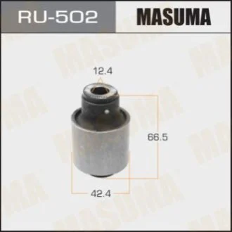 Сайлентблок заднього поперечного важеля задній Toyota Avensis (03-08) (RU-502) MASUMA Masuma RU502