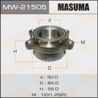 Маточина колеса заднього у зборі з підшипником Infinity FX 35 (02-08) (MW-21505) MASUMA Masuma MW21505