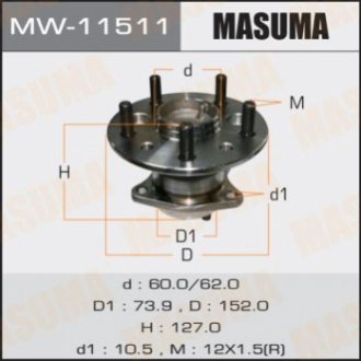 Masuma MW11511 (фото 1)