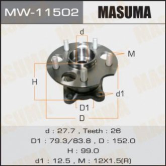 Masuma MW11502 (фото 1)