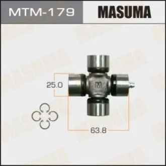 Хрестовина карданного валу (25x63.8) Mitsubishi (MTM-179) MASUMA Masuma MTM179