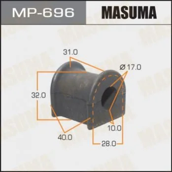 Втулка стабілізатора переднього (Кратно 2) Toyota Camry (-01) (MP-696) MASUMA Masuma MP696 (фото 1)