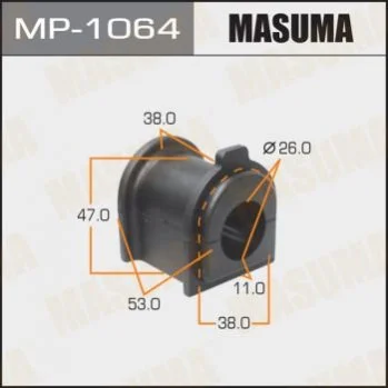 Втулка стабілізатора заднього (Кратно 2) Toyota Land Cruiser (09-) (MP-1064) MASUMA Masuma MP1064 (фото 1)