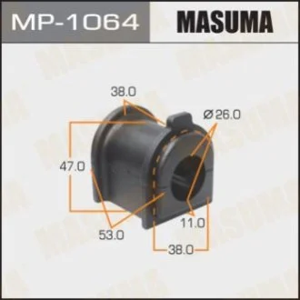 Втулка стабілізатора заднього (Кратно 2) Toyota Land Cruiser (09-) (MP-1064) MASUMA Masuma MP1064