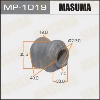 Втулка стабілізатора заднього (Кратно 2) Toyota RAV 4 (05-12) (MP-1019) MASUMA Masuma MP1019 (фото 1)