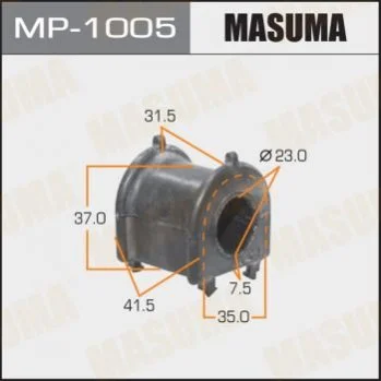 Втулка стабілізатора переднього (Кратно 2) Lexus RX 350 (06-09) (MP-1005) MASUMA Masuma MP1005 (фото 1)