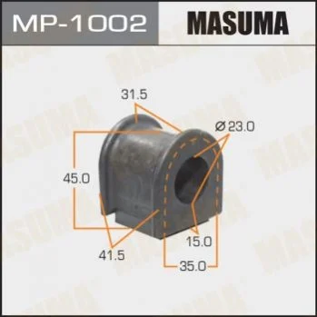 Втулка стабілізатора переднього (Кратно 2) Toyota Avensis (03-08) (MP-1002) MASUMA Masuma MP1002 (фото 1)