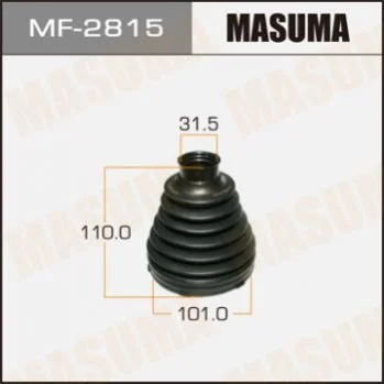 Пильовик ШРКШ внутрішній (пластик) + спецхомут Toyota Land Cruiser (07-) (MF-2815) MASUMA Masuma MF2815 (фото 1)