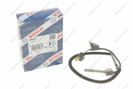 Датчик температури ОГ MERCEDES G/GL/GLE/ML 350-450CDI \'\'09-18 BOSCH 0986259025