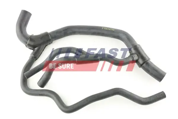 Патрубок радиатора нижний Renault Kango 1.9 D 97- FAST FT61470 (фото 1)