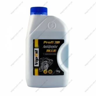 Антифриз VipOil Profi 30 Blue (синій) 1кг х8 Vipoil 701395