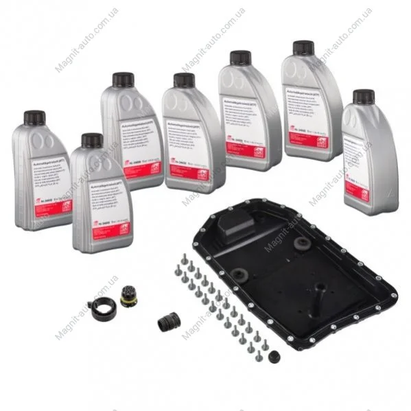 Ком-кт АКПП BMW 3/5/X3/X5 (6HP19/6HP19 X/6HP21/6HP21X) + поддон/смазка FEBI BILSTEIN 171754 (фото 1)