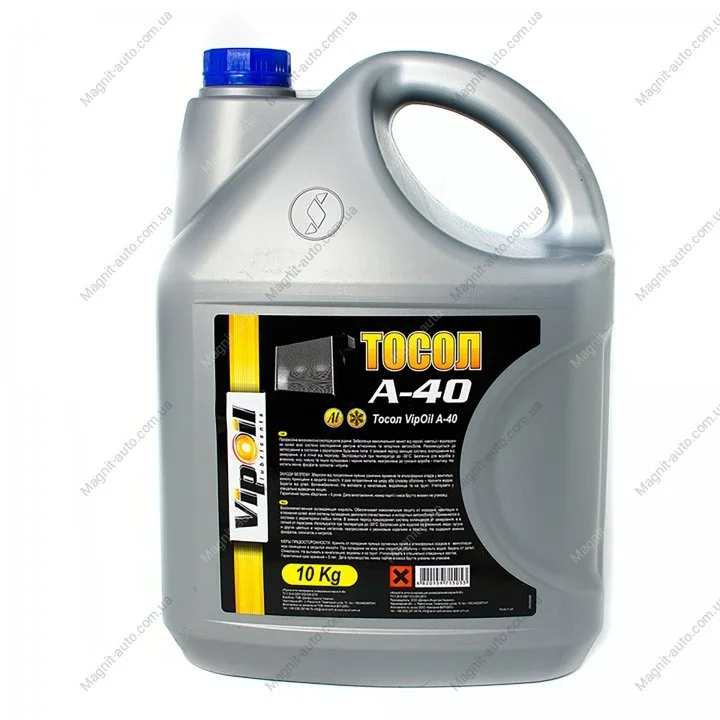 Тосол VipOil А-40 10кг x2 Vipoil 701352 (фото 1)