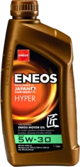 Олива моторна 5W-30 ENEOS HYPER API SN, ACEA C3, GM Dexos 2, 1л, синт. Eneos EU0030401N