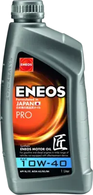 Олива моторна 10W-40 ENEOS PRO API SL/CF, ACEA A3/B4, 1л, н/синт. Eneos EU0040401N (фото 1)